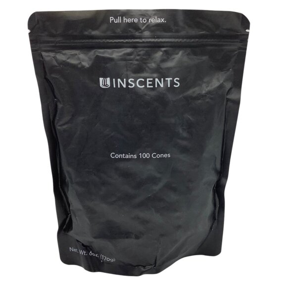 Inscents Relaxing Assorted Scent Cones (100 Count Cones) 6 oz. Resealable NEW - Picture 1 of 3